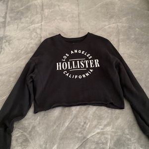 cropped sweatshirt Hollister size M